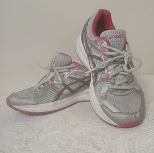ASICS Jolt Women's Pink & Grey Running Shoes